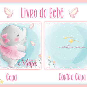 kit digital livro do bebe elefante baloeira com 94 paginas