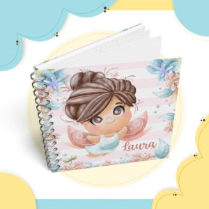 kit digital livro do bebe fadas para personalizar