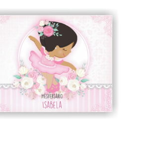 kit digital livro mesversario bailarina para imprimir