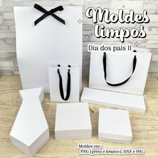 Kit Digital Moldes Limpos Part 2 - Arquivo Digital