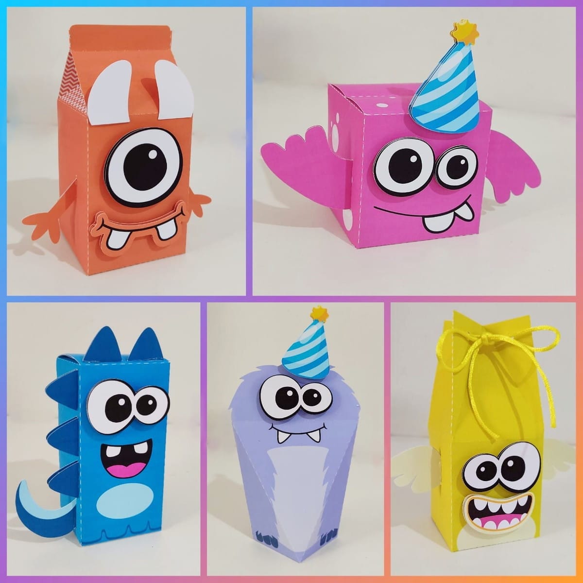 Kit Digital Monstros Festa Infantil em Studio e PDF 1 Kit Digital Monstros Festa Infantil em Studio e PDF