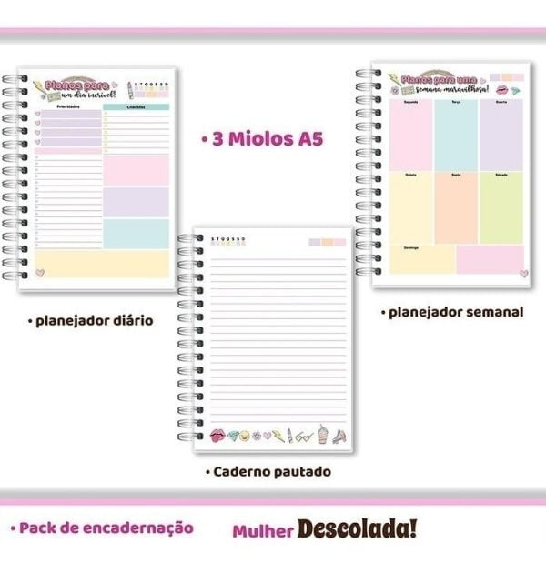 Kit Digital Mulher Descolada Dia Das Mulheres Em Png