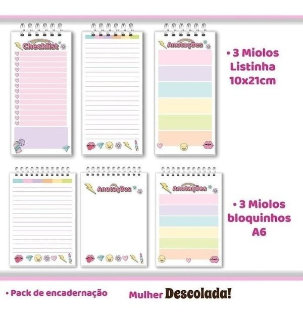 Kit Digital Mulher Descolada Dia Das Mulheres Em Png