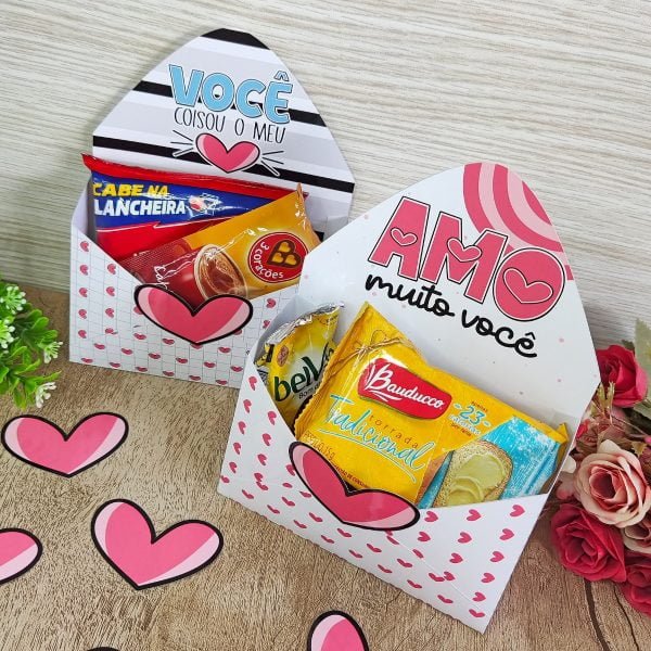 Kit Digital Namorados Artes Sacolinhas Tags Cards Caixinhas