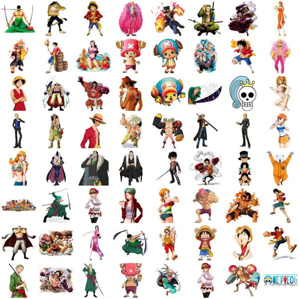 Kit Digital One Piece Imagens Png Artes Para Personalizados