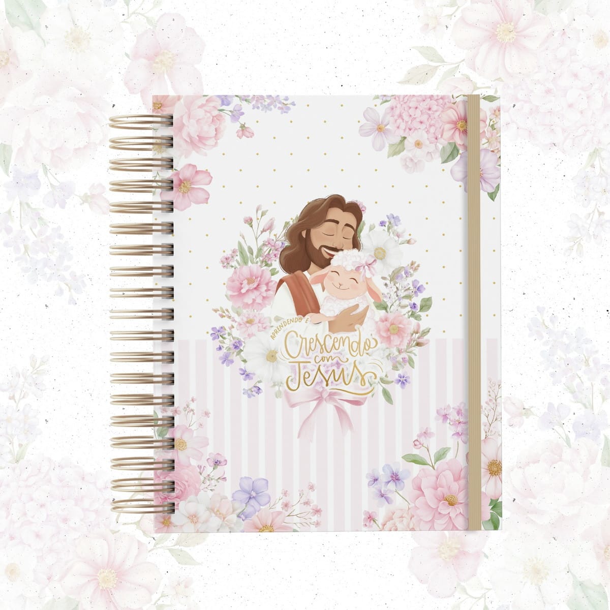 Kit Digital Papelaria Religiosa Apreendendo com Jesus 2 Kit Digital Papelaria Religiosa Apreendendo com Jesus - Imagem 2
