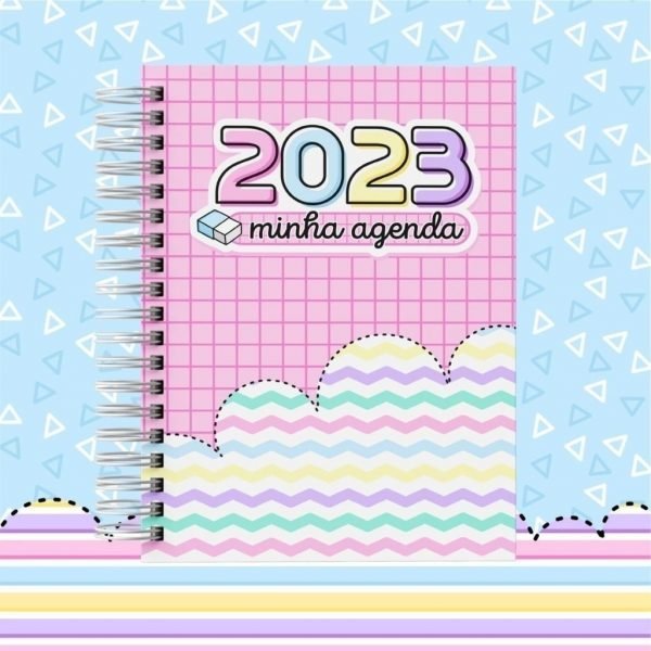 Kit Digital Volta Às Aulas 2023 Agenda Escolar Planner Artes