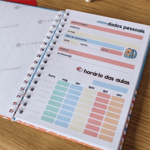 Kit Digital Volta Às Aulas 2023 Agenda Escolar Planner Artes