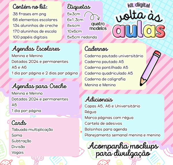 Kit Digital Volta Ás Aulas 2024 - Arquivo Digital