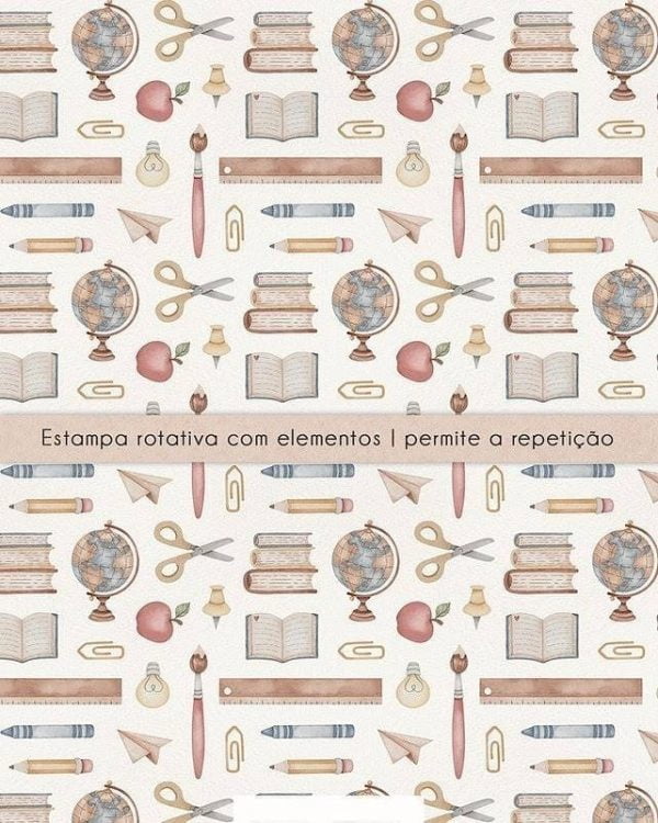 Kit Digital Volta As Aulas Aquarelado Animais Elementos Png
