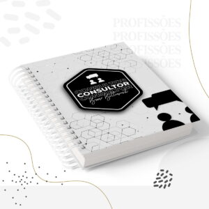 Kit Encadernação Consultor Masculino - Arquivo Digital