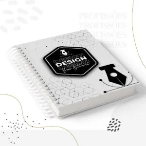 Kit Encadernação Design Masculino - Arquivo Digital