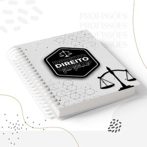 Kit Encadernação Direito Masculino - Arquivo Digital
