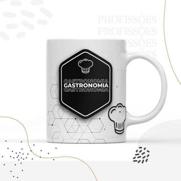 Kit Encadernação Gastronomia Masculino -Arquivo Digital