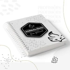 Kit Encadernação Jornalismo Masculino -Arquivo Digital