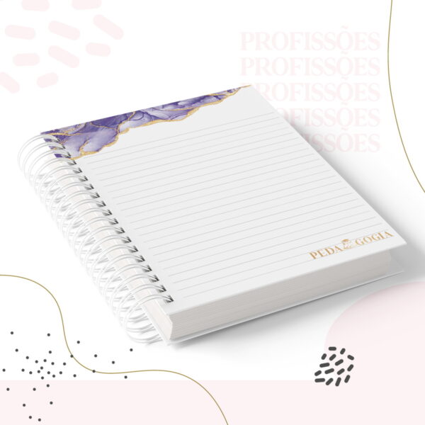 Kit Encadernação Pedagogia Feminino - Arquivo Digital
