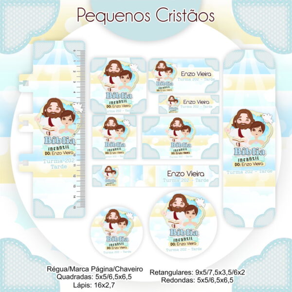 Kit Encadernação Pequenos Tesouros Menino - Arquivo Digital