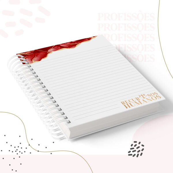Kit Encadernação Recursos Humanos Feminino - Arquivo Digital