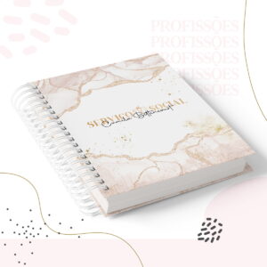 Kit Encadernação Serviço Social Feminino - Arquivo Digital