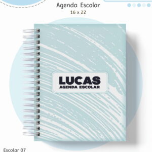 kit escolar digital menino neutro para personalizar