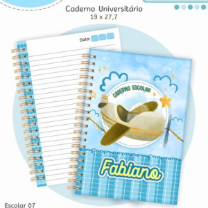 kit escolar digital tema avioes para papelaria e sublimacao