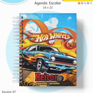 kit escolar hot wheels para imprimir arquivo digital