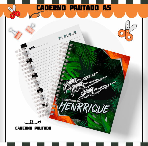 Kit Escolar Jurassic - Arquivo Digital