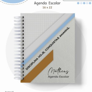 kit escolar masculino digital pastel para personalizar
