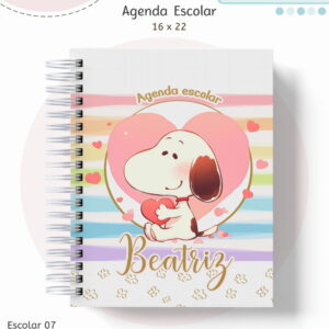 kit escolar snoopy digital para cadernos e sublimacao