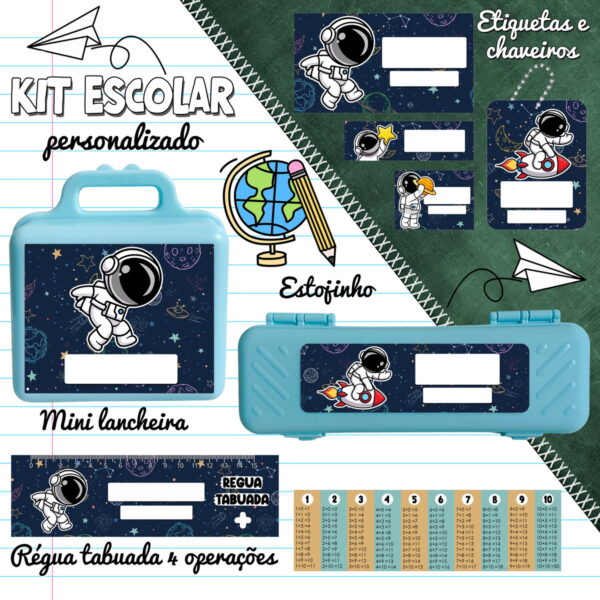 Kit Etiquetas Escolares - Arquivo Digital