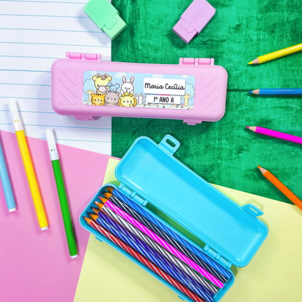 Kit Etiquetas Escolares - Arquivo Digital