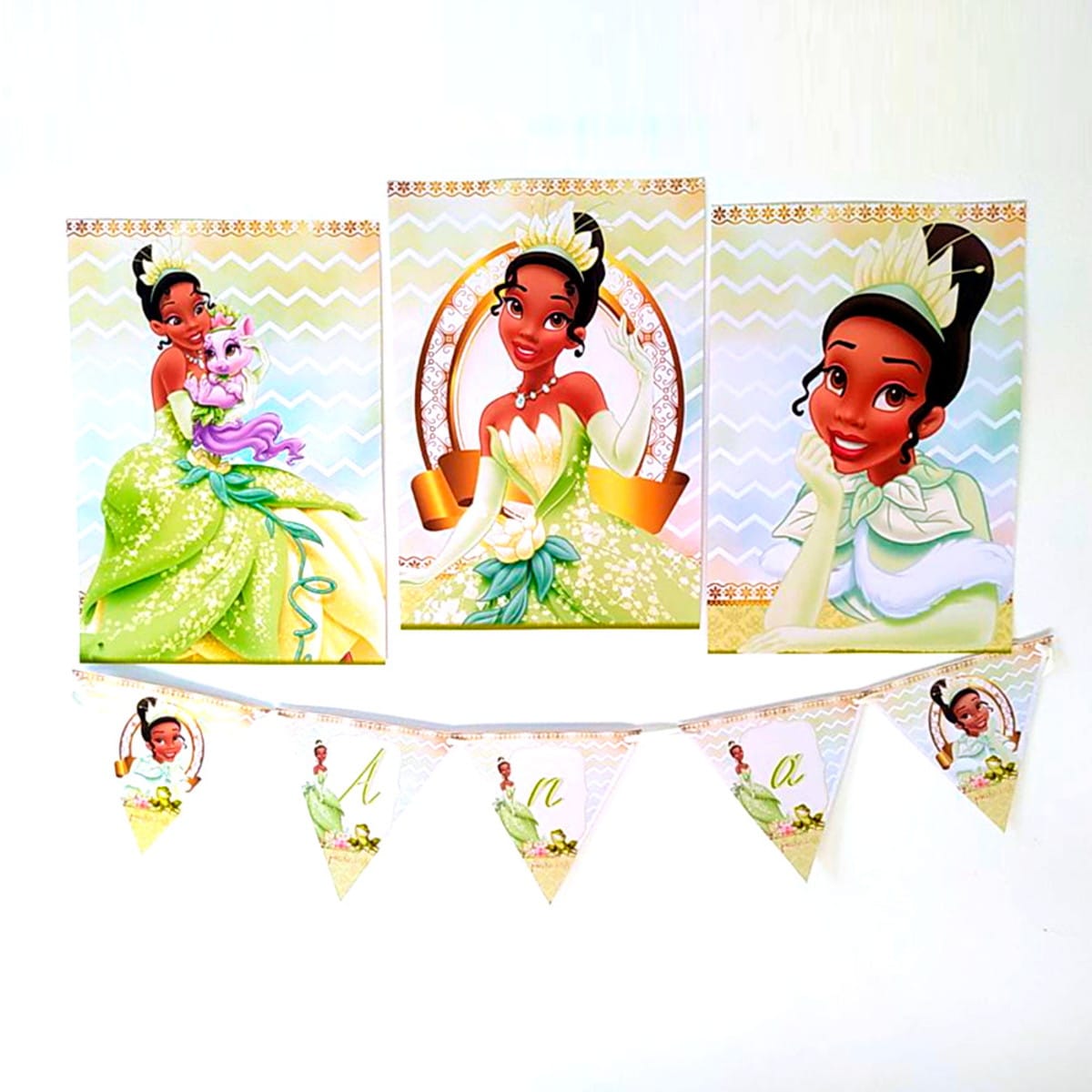 Kit Festa A Princesa e o Sapo Digital Completo 2 Kit Festa A Princesa e o Sapo Digital Completo - Imagem 2
