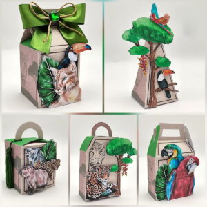 kit festa animais da amazonia em pdf e studio para corte