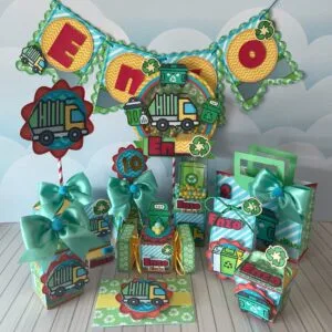 Kit Festa Caminhão do Lixo - Arquivo Digital