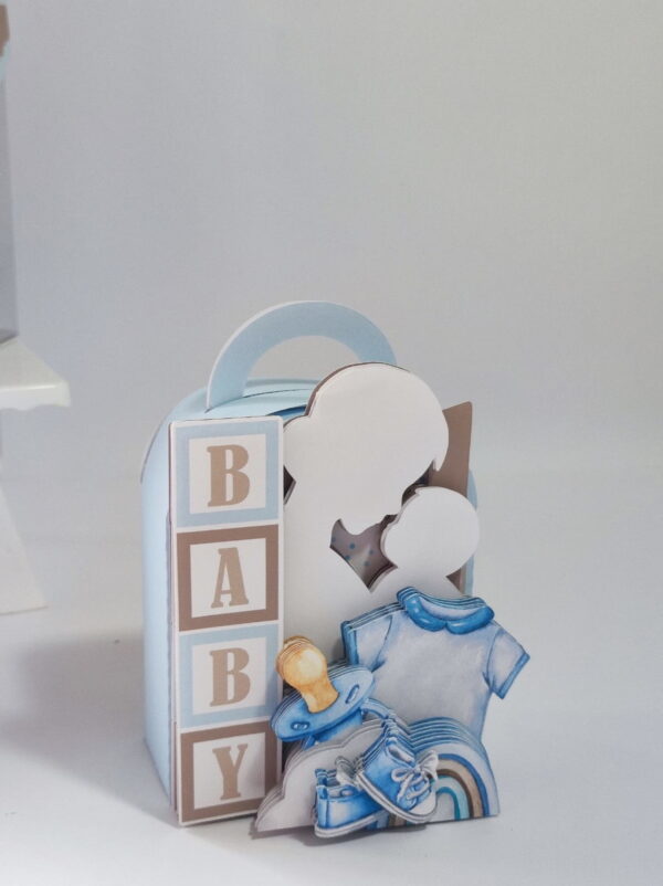 Kit Festa Chá de Bebê Menino Luxo - Studio e pdf