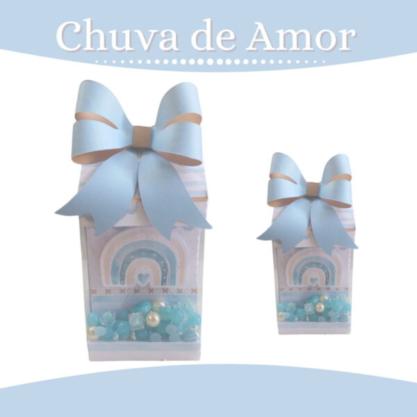 Kit Festa Chuva De Amor Menino - Arquivo Digital
