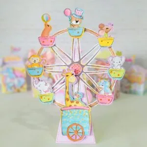 Kit Festa Circo Rosa - Arquivo Digital