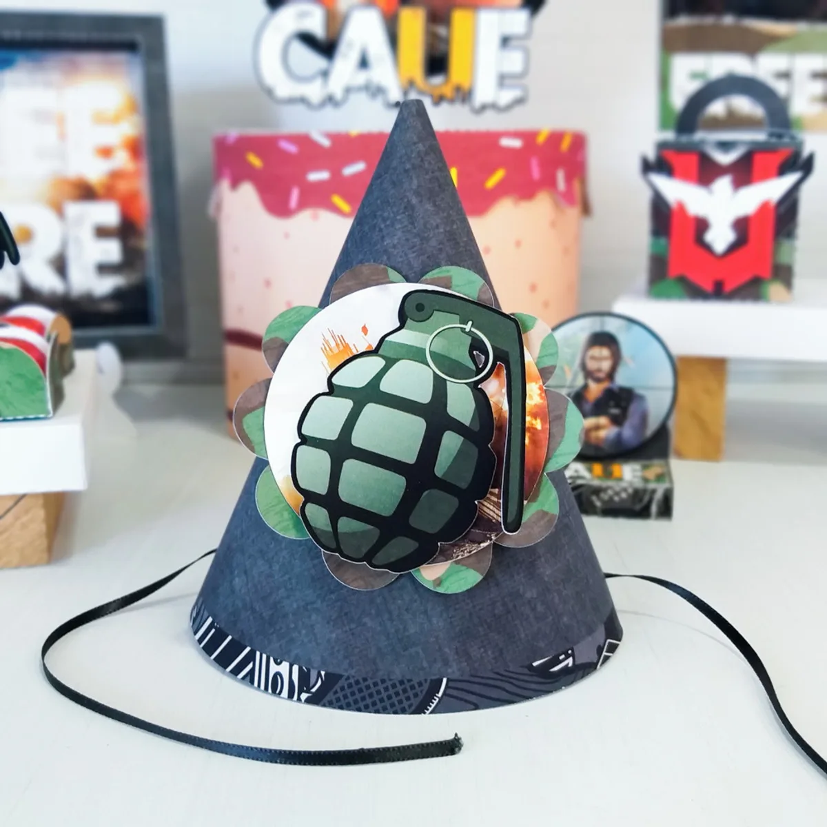 Kit Festa Free Fire - Arquivo Digital