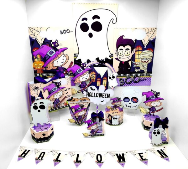 Kit Festa Halloween - Arquivo Digital