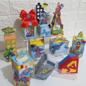 Kit Festa Heróis Vingadores - Arquivo Digital