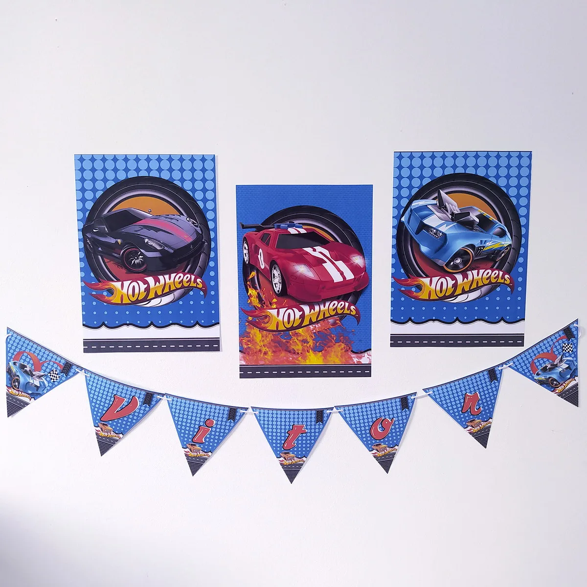 Kit Festa Hot Wheels- Arquivo Digital 2 Kit Festa Hot Wheels- Arquivo Digital