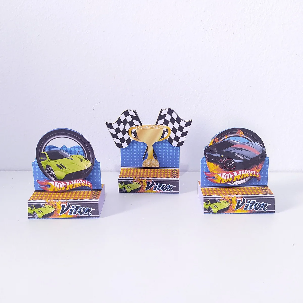 Kit Festa Hot Wheels- Arquivo Digital 3 Kit Festa Hot Wheels- Arquivo Digital