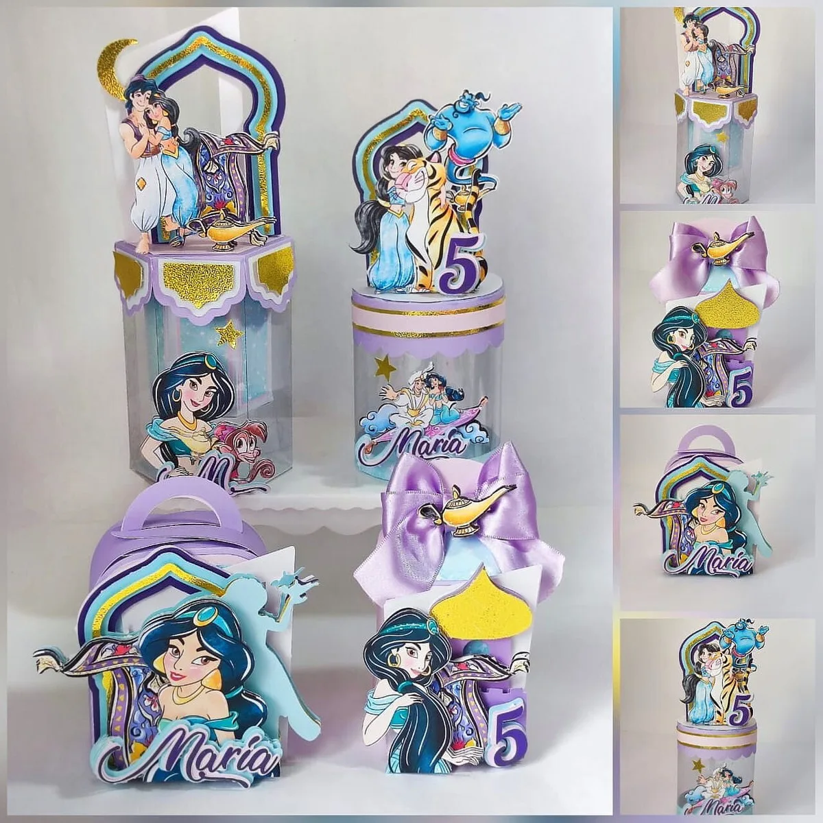 Kit Festa Jasmine Luxo - Studio e pdf 1 Kit Festa Jasmine Luxo - Studio e pdf