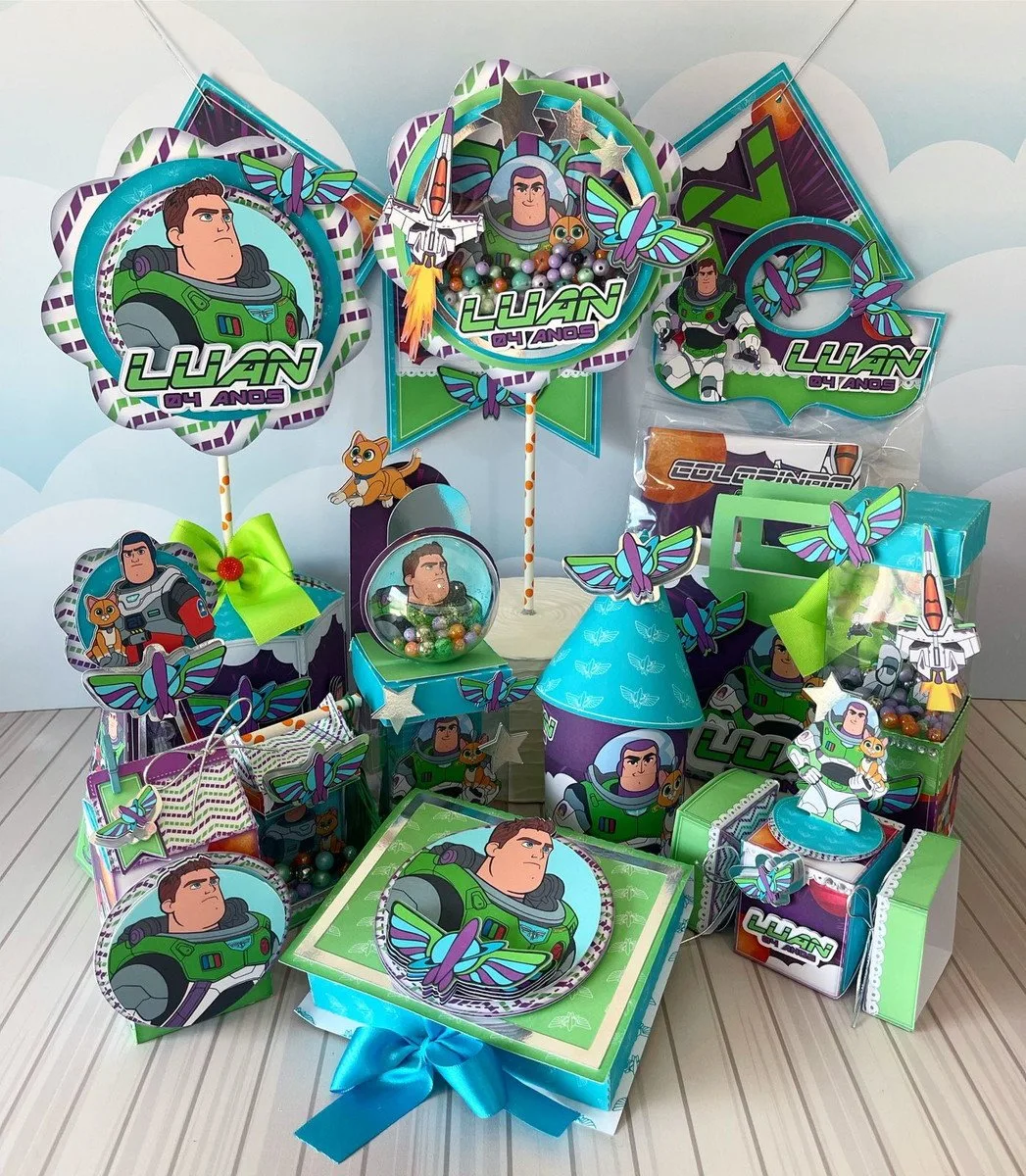 Kit Festa Luxo Buzz Ligth Year - Arquivo Digital 1 Kit Festa Luxo Buzz Ligth Year - Arquivo Digital