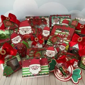 Kit Festa Natal Vermelho 2022 - Arquivo Digital