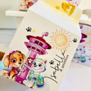 kit festa patrulha canina menina com arquivo studio e pdf