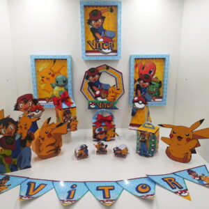 Kit Festa Pokemon - Arquivo Digital