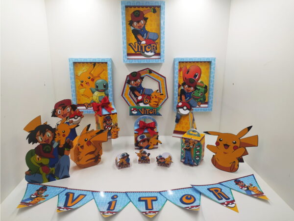 Kit Festa Pokemon - Arquivo Digital