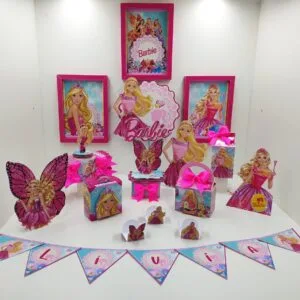 Kit Festa Pronta Barbie - Arquivo Digital