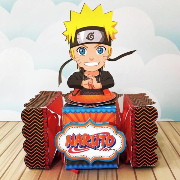 Kit Festa Pronta Naruto - Arquivo Digital
